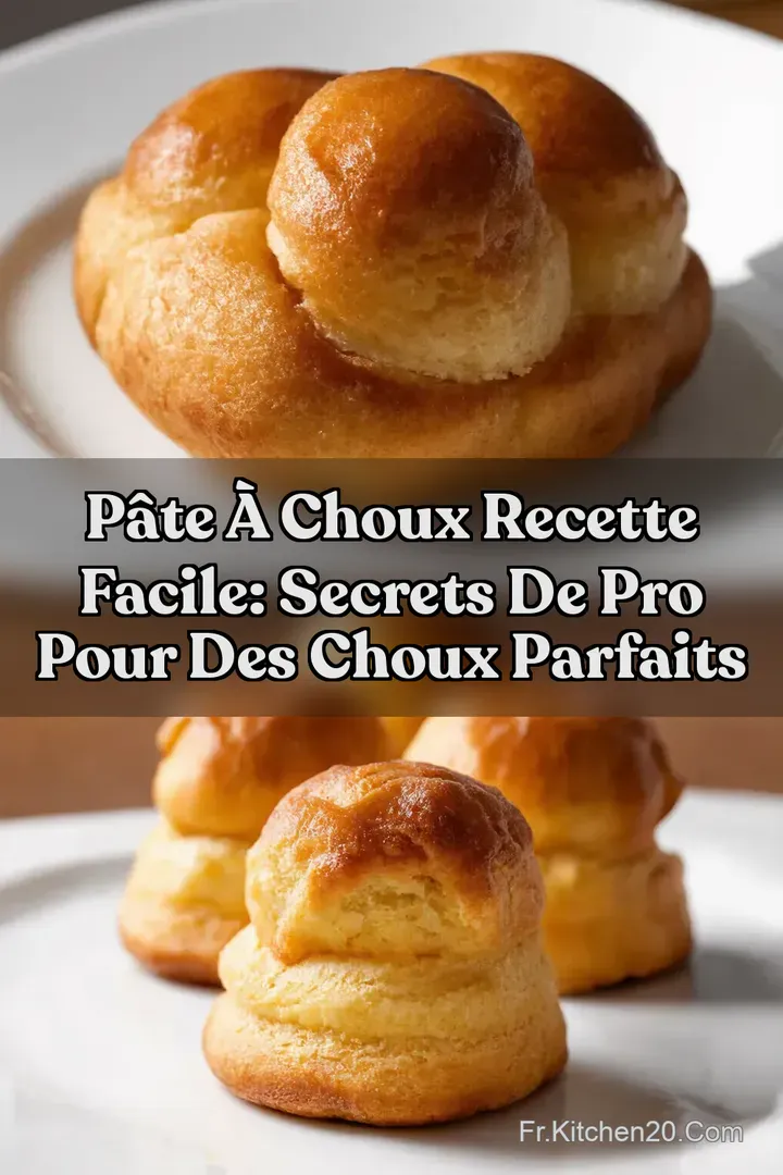 P&acirc;te &agrave; choux recette facile: Secrets de pro pour des choux parfaits
