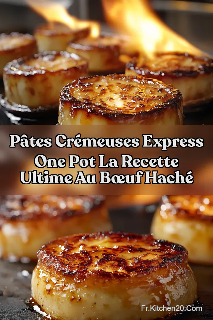 P&acirc;tes Cr&eacute;meuses Express One Pot La Recette Ultime au B&oelig;uf Hach&eacute;