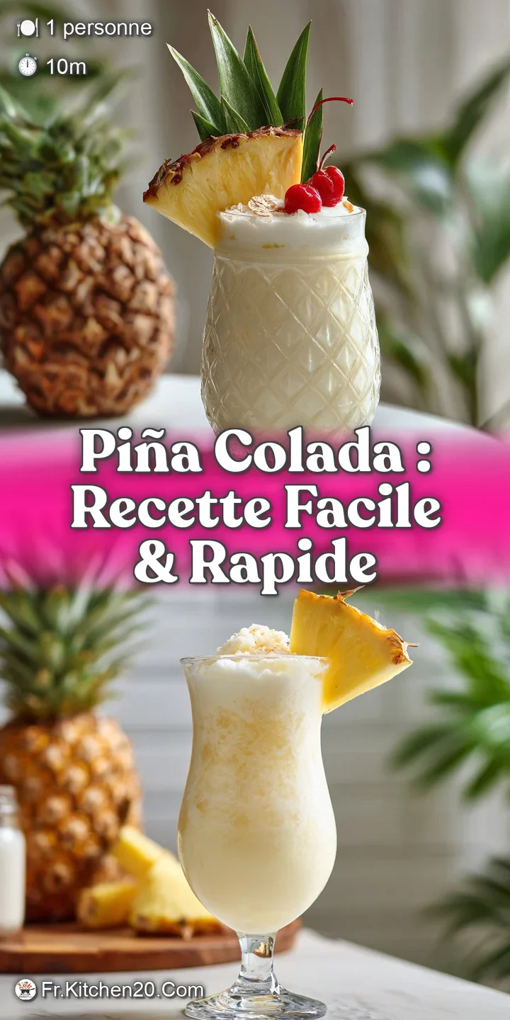 Close-up of a frosty pi&ntilde;a colada. You can almost taste the creamy coconut and sweet pineapple. Refreshing and cool.