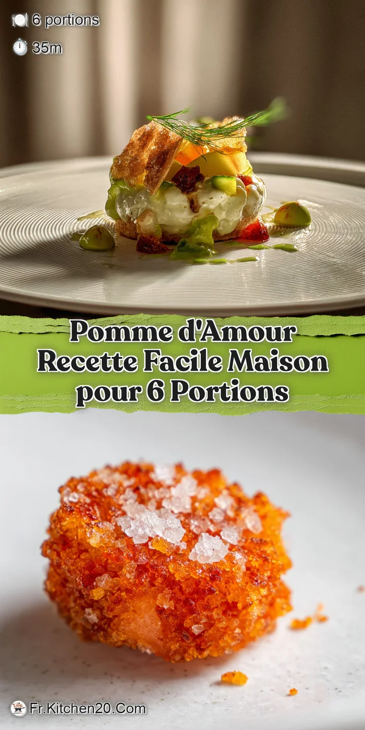 Close-up reveals the crackled, glossy surface of a vibrant red candied apple. Sugar crystals catch the light, promising a ...