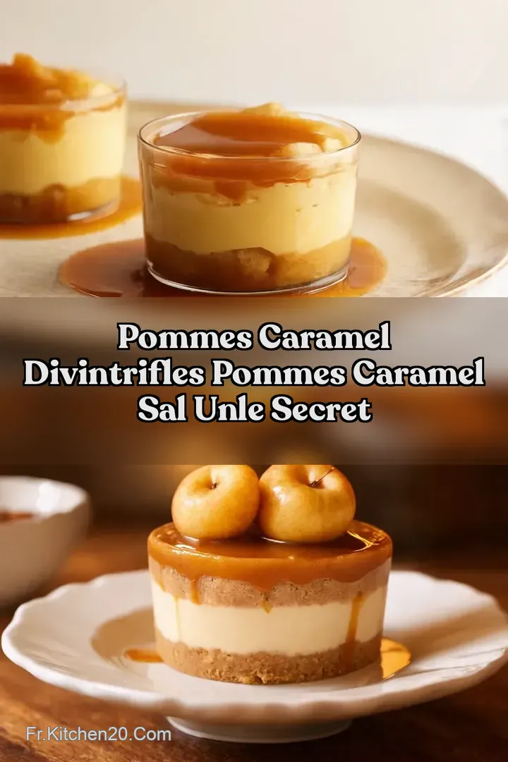 Pommes Caramel DivinTrifles Pommes Caramel Sal UnLe Secret