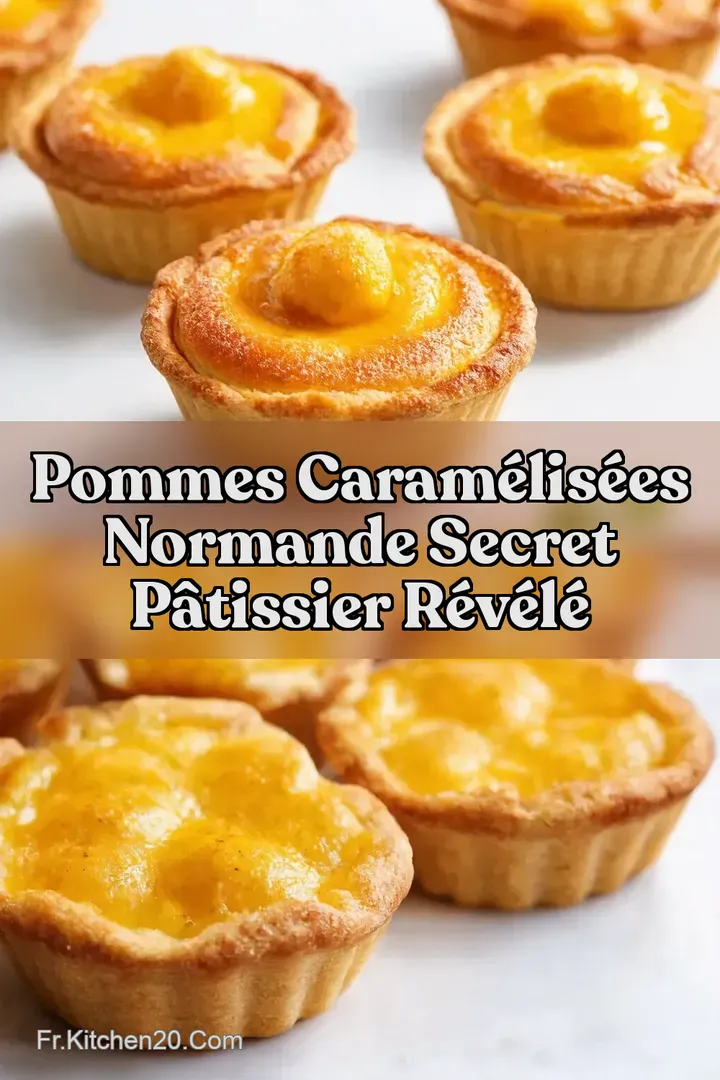 Pommes Caram&eacute;lis&eacute;es Normande Secret P&acirc;tissier R&eacute;v&eacute;l&eacute;