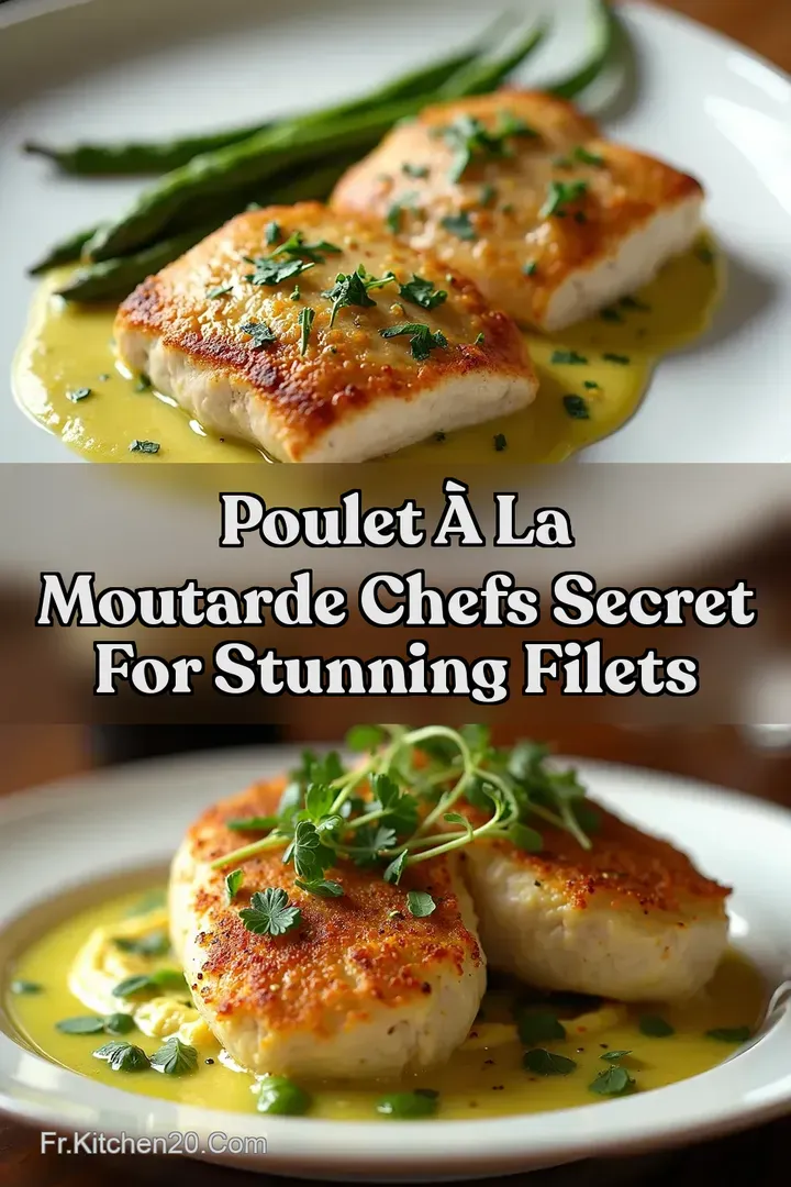 Poulet &agrave; la Moutarde Chefs Secret For Stunning Filets