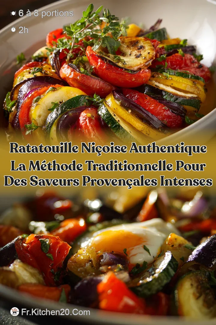 Ratatouille Ni&ccedil;oise Authentique La m&eacute;thode traditionnelle pour des saveurs proven&ccedil;ales intenses