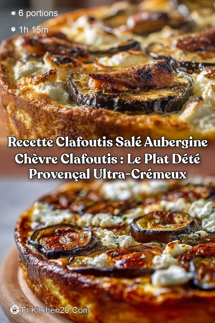 Recette clafoutis sal&eacute; aubergine ch&egrave;vre Clafoutis : le plat d&eacute;t&eacute; proven&ccedil;al ultra-cr&eacute;meux