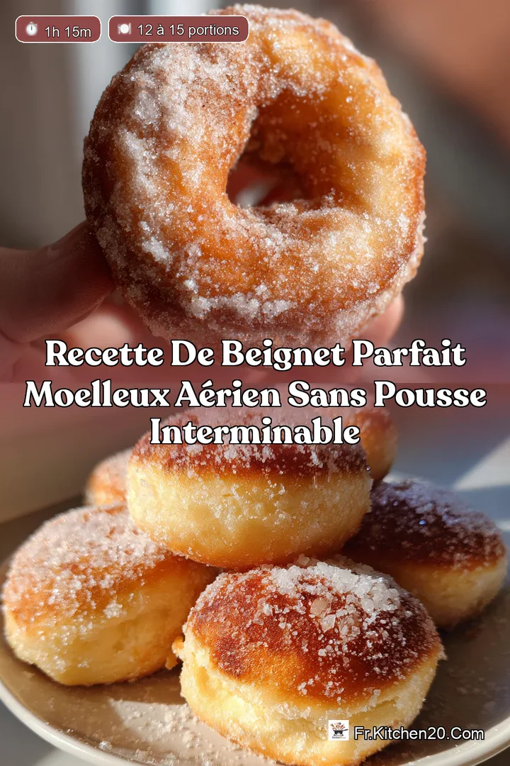 Recette de Beignet Parfait Moelleux A&eacute;rien sans Pousse Interminable