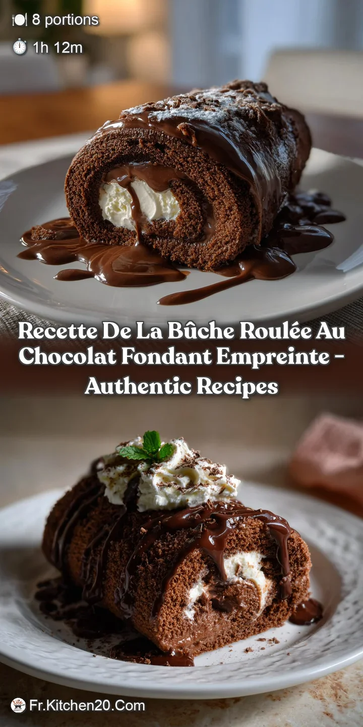 Close-up of a chocolate swirl cake slice showcasing a moist interior with dark chocolate ganache, offering a glimpse of th...