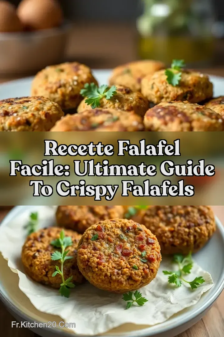 Recette Falafel Facile: Ultimate Guide To Crispy Falafels
