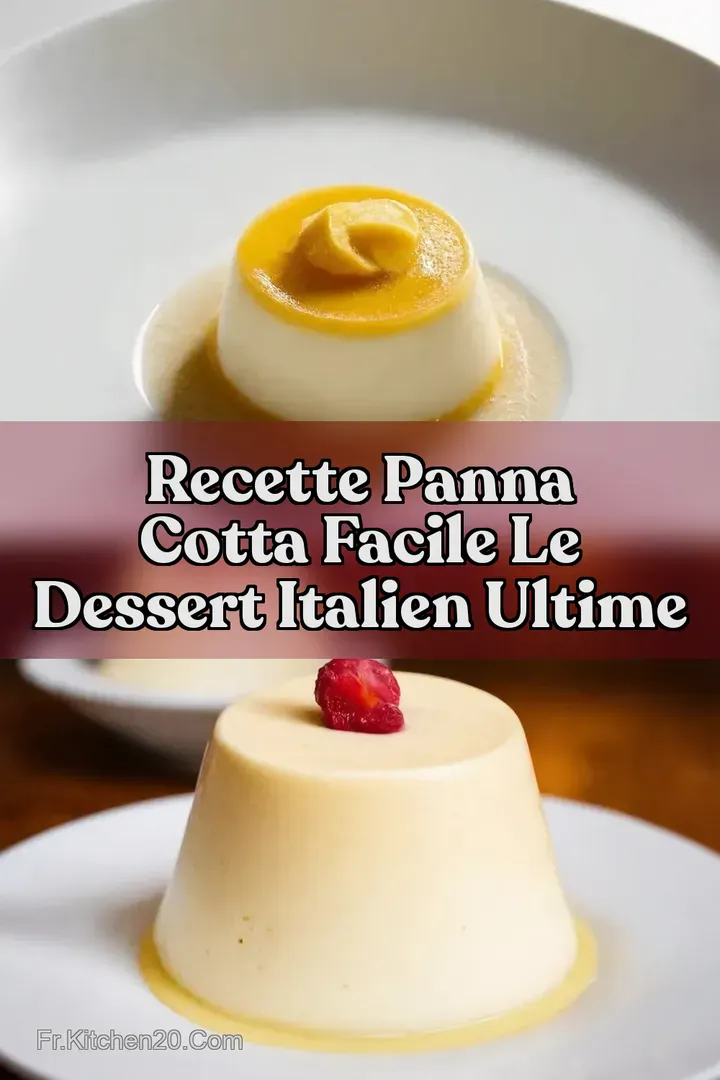 Recette Panna Cotta Facile Le Dessert Italien Ultime