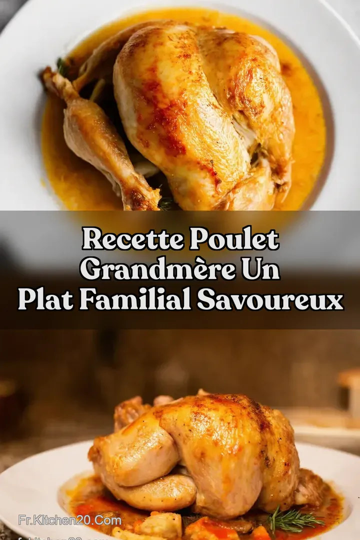 Recette Poulet GrandM&egrave;re Un Plat Familial Savoureux