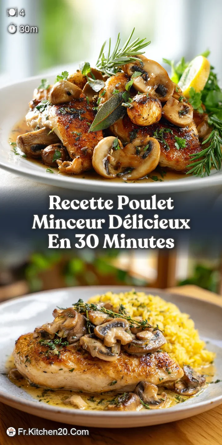 Close-up showcasing juicy, tender chicken slices glistening with light sauce, vibrant vegetables, and fresh herb sprigs &ndash; ...