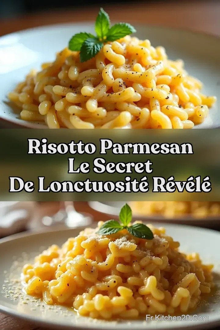 Risotto Parmesan Le Secret de lOnctuosit&eacute; R&eacute;v&eacute;l&eacute;