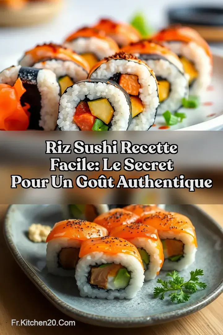 Riz Sushi Recette Facile: Le Secret Pour Un Go&ucirc;t Authentique
