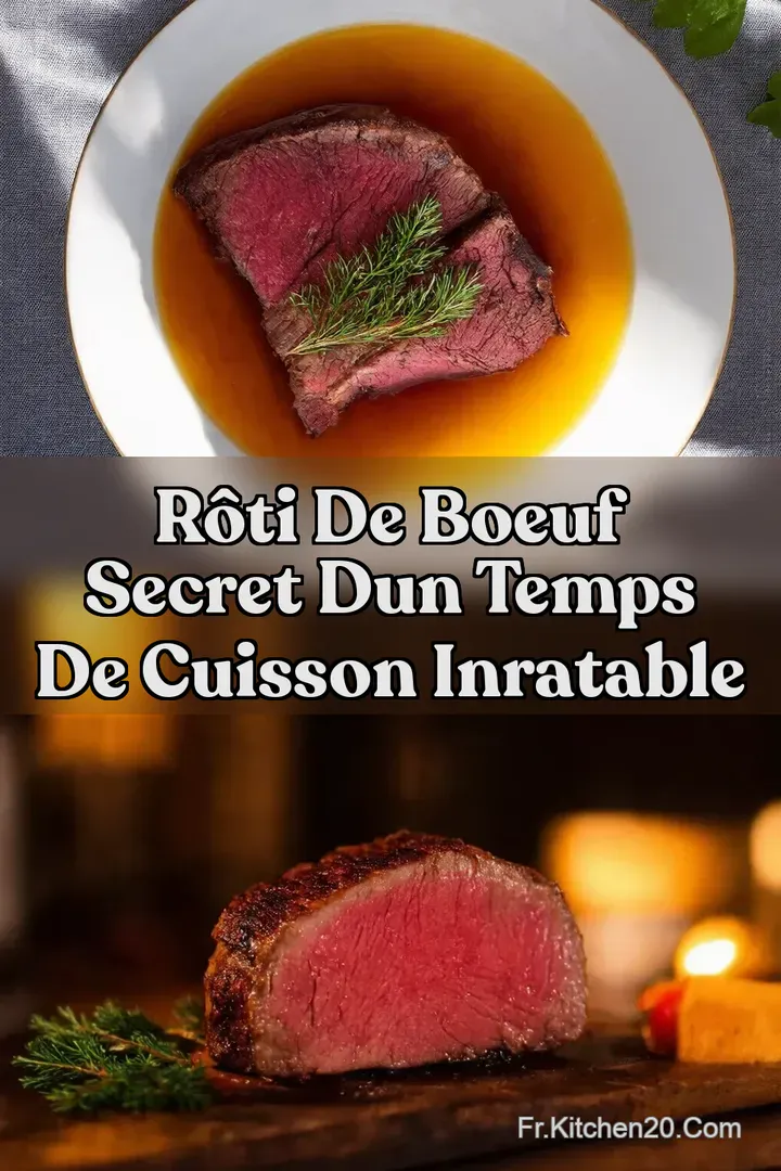 R&ocirc;ti de Boeuf Secret dun Temps de Cuisson Inratable