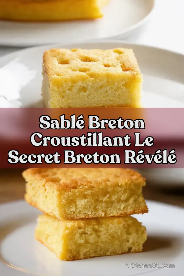 Sabl&eacute; Breton Croustillant Le Secret Breton R&eacute;v&eacute;l&eacute;