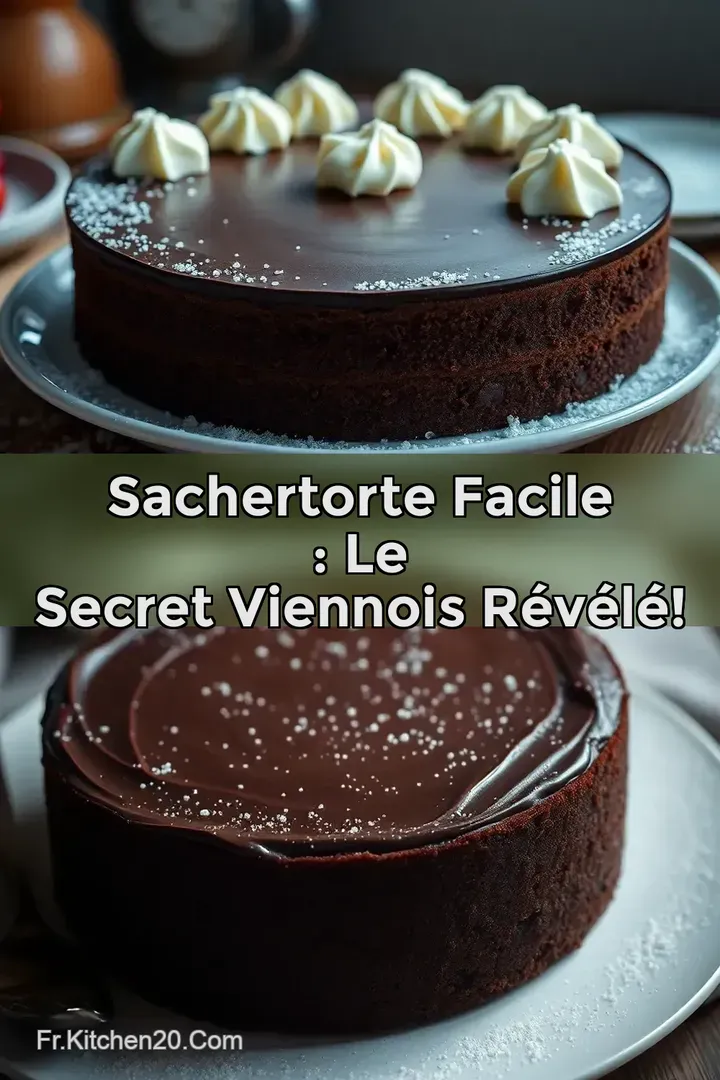 Sachertorte Facile : Le Secret Viennois R&eacute;v&eacute;l&eacute;!