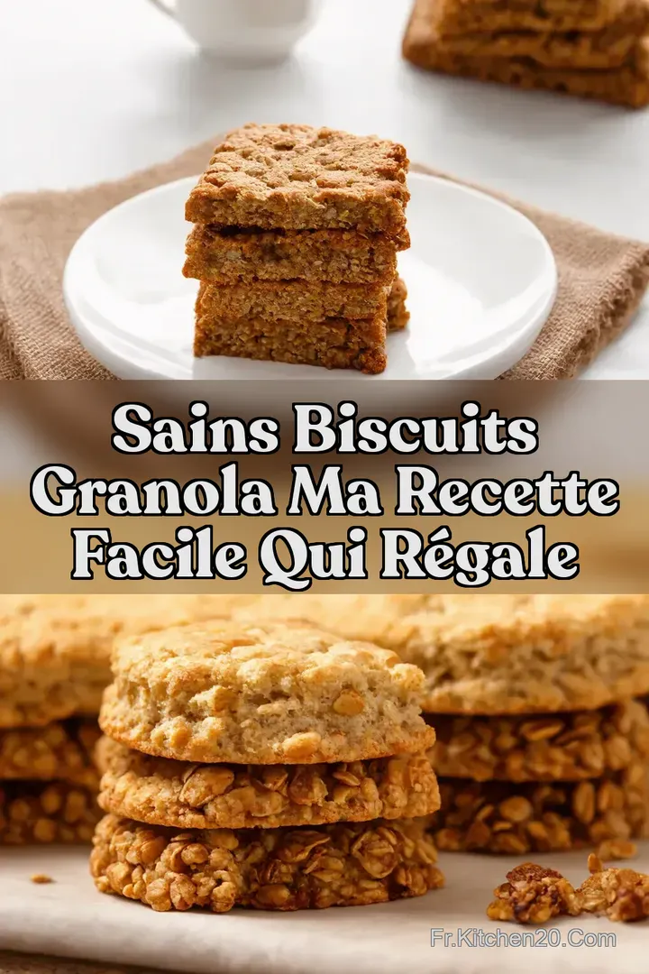 Sains Biscuits Granola Ma Recette Facile Qui R&eacute;gale
