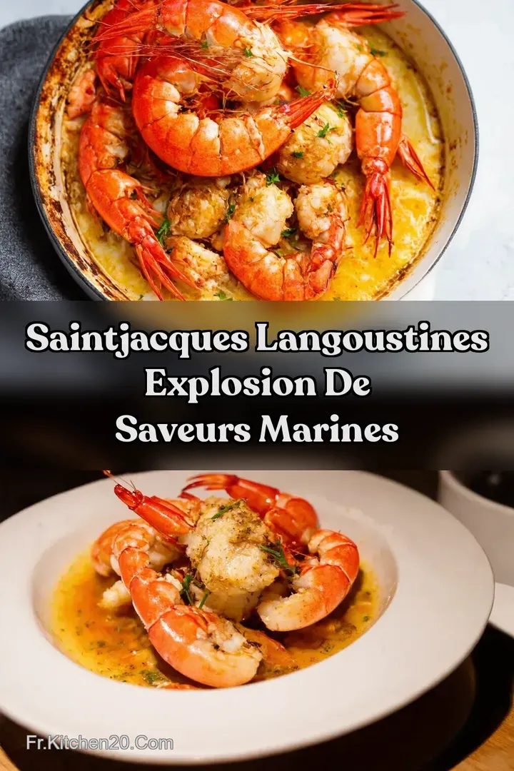 SaintJacques Langoustines Explosion de Saveurs Marines