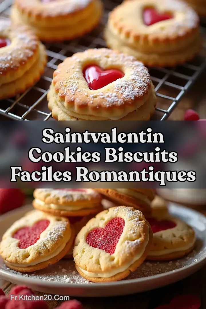 SaintValentin Cookies Biscuits Faciles Romantiques