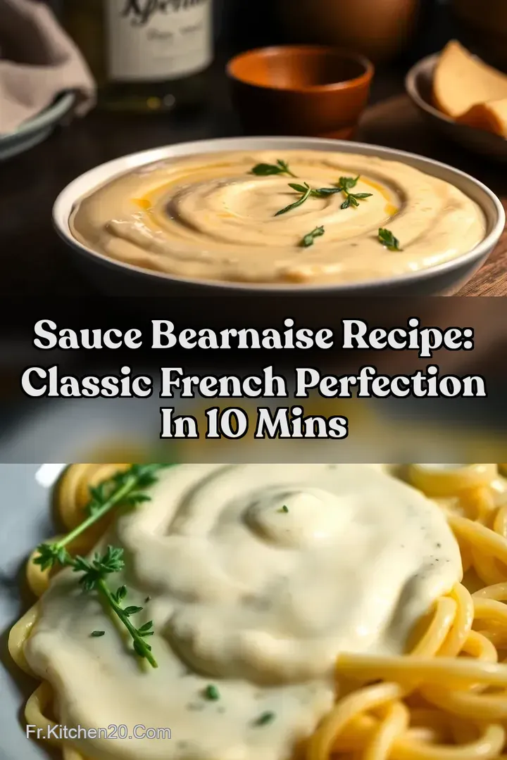 Sauce Bearnaise Recipe: Classic French Perfection in 10 Mins