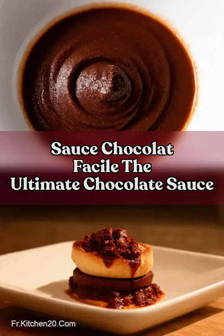 Sauce Chocolat Facile The Ultimate Chocolate Sauce