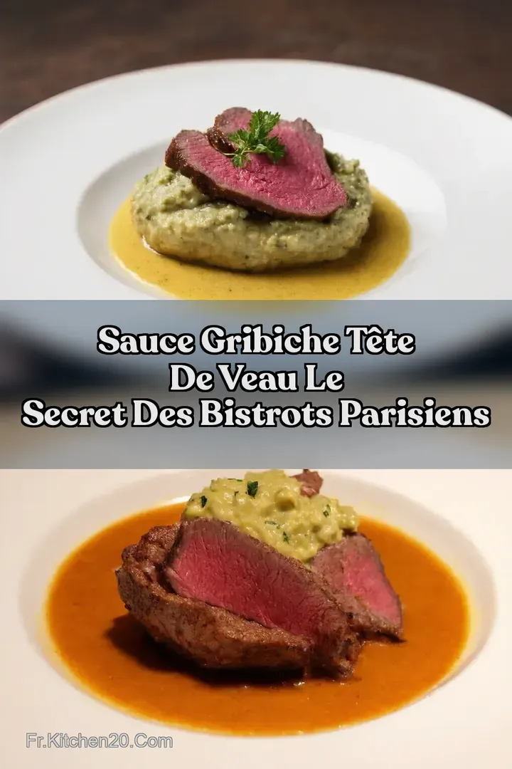 Sauce Gribiche T&ecirc;te de Veau Le Secret des Bistrots Parisiens