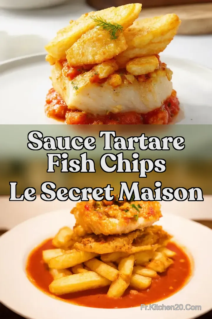 Sauce Tartare Fish Chips le Secret Maison
