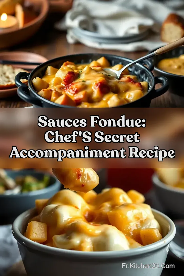 Sauces Fondue: Chef s Secret Accompaniment Recipe