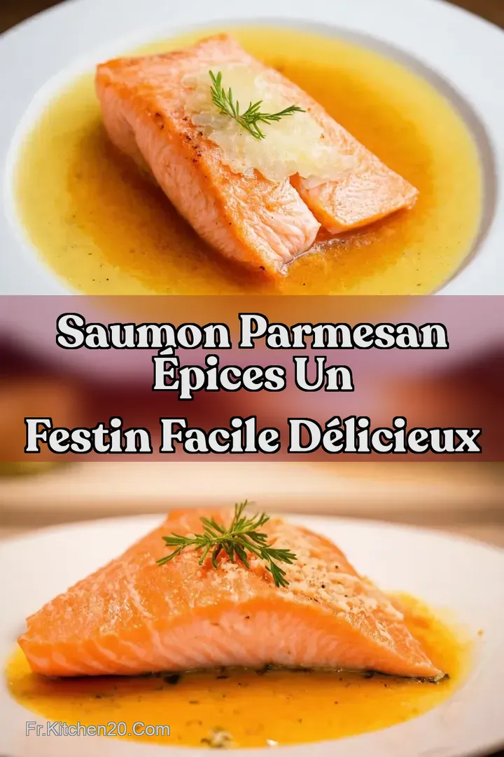 Saumon Parmesan &Eacute;pices Un Festin Facile D&eacute;licieux