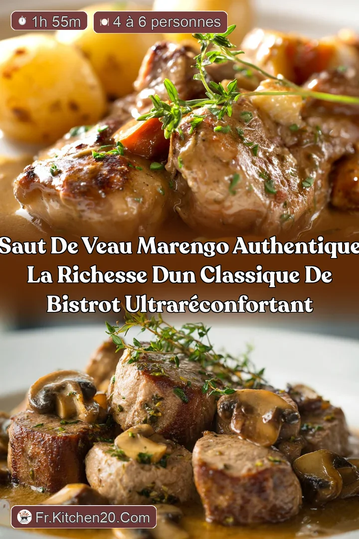 Saut de Veau Marengo authentique La richesse dun classique de bistrot ultrar&eacute;confortant