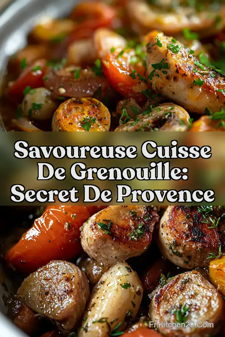 Savoureuse Cuisse de Grenouille: Secret de Provence