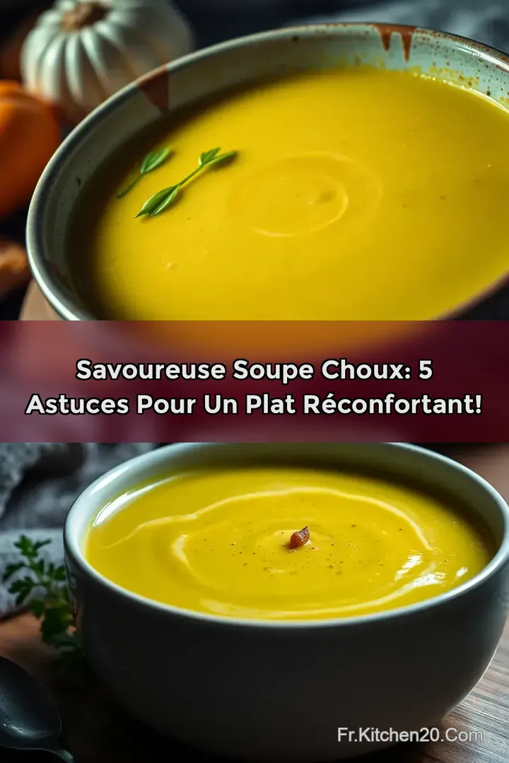 Savoureuse Soupe Choux: 5 Astuces Pour un Plat R&eacute;confortant!
