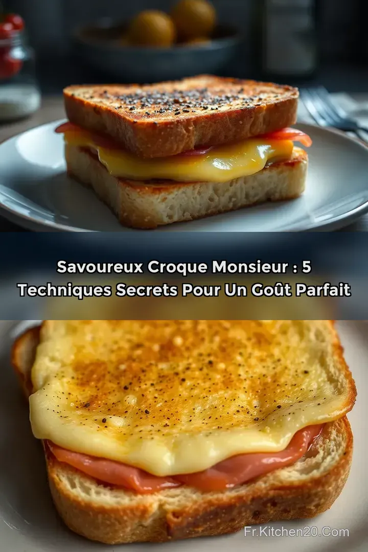 Savoureux Croque Monsieur : 5 Techniques Secrets pour un Go&ucirc;t Parfait