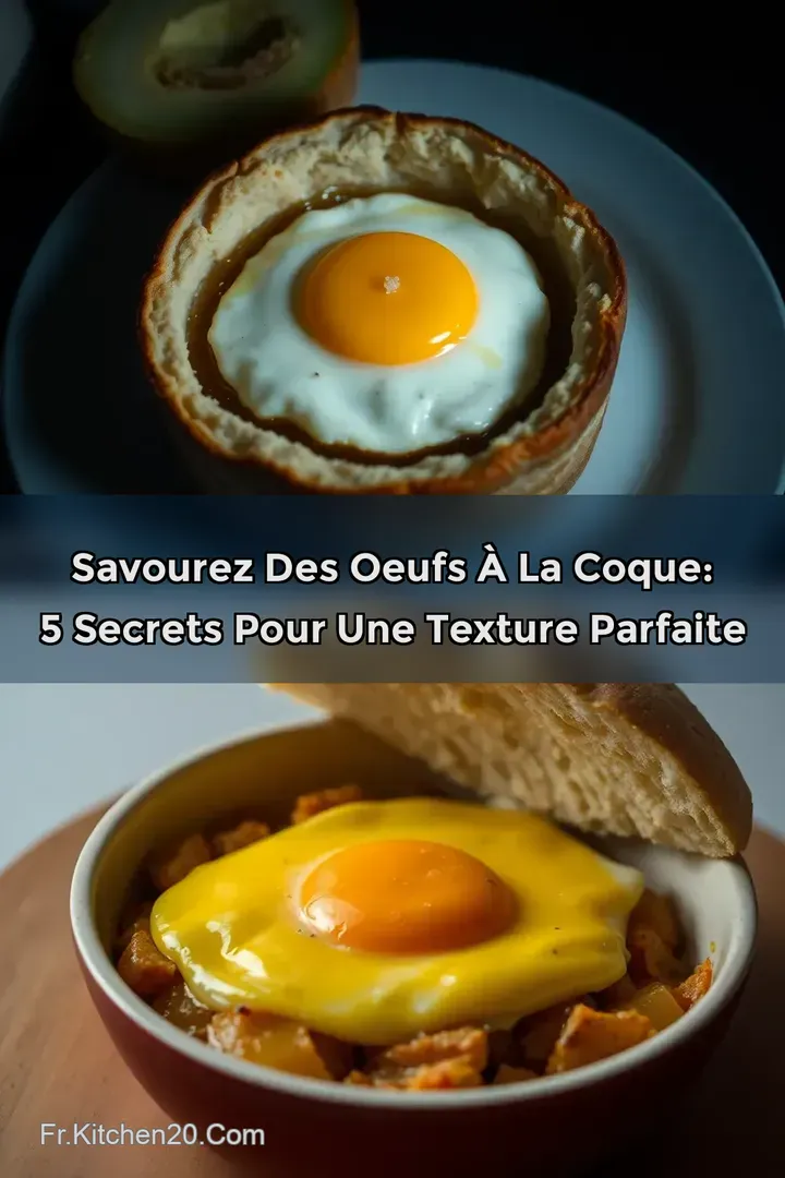 Savourez des Oeufs &agrave; la Coque: 5 Secrets pour une Texture Parfaite