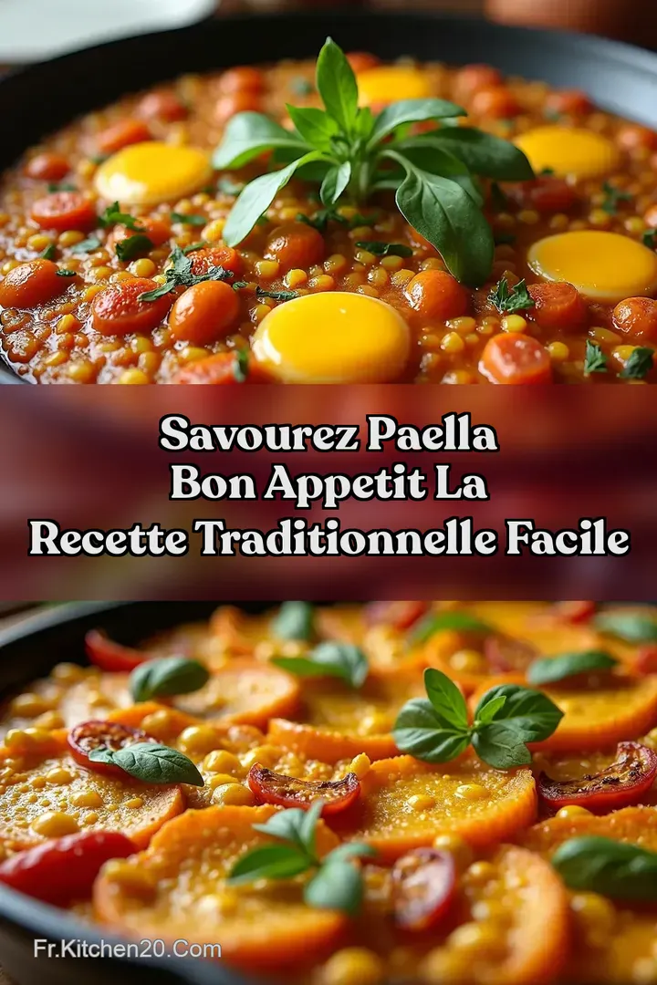 Savourez Paella Bon Appetit La Recette Traditionnelle Facile