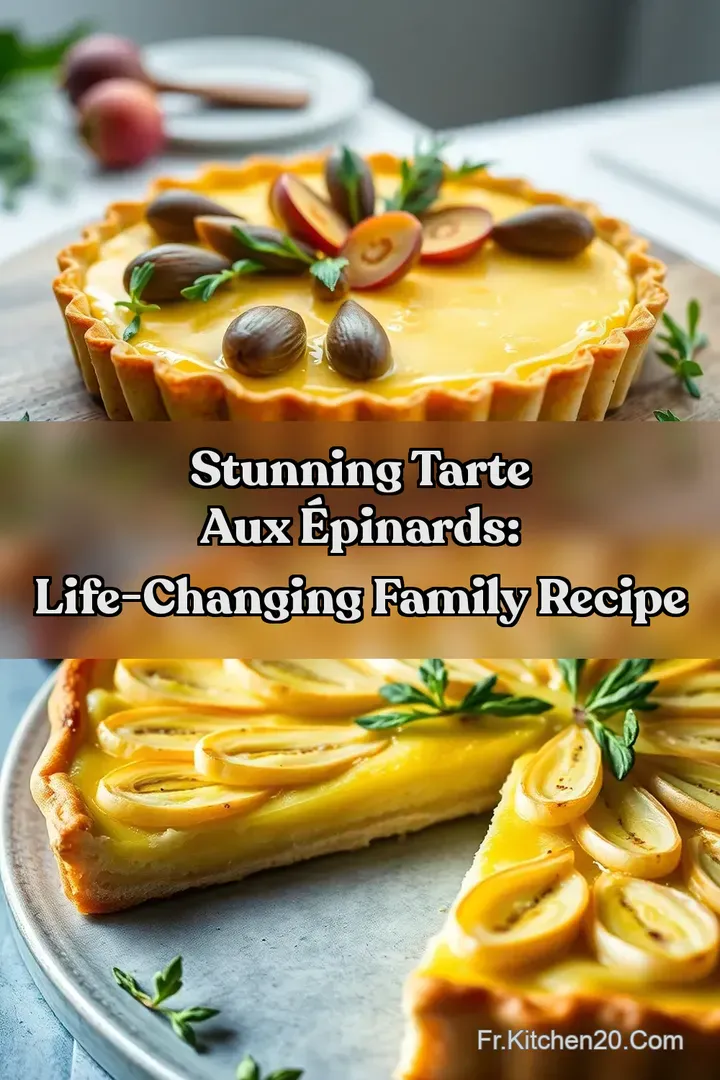 Stunning Tarte aux &Eacute;pinards: Life-Changing Family Recipe