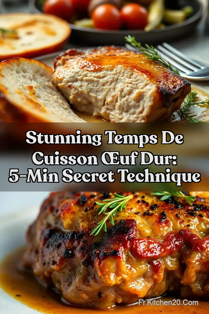 Stunning Temps de Cuisson &OElig;uf Dur: 5-Min Secret Technique