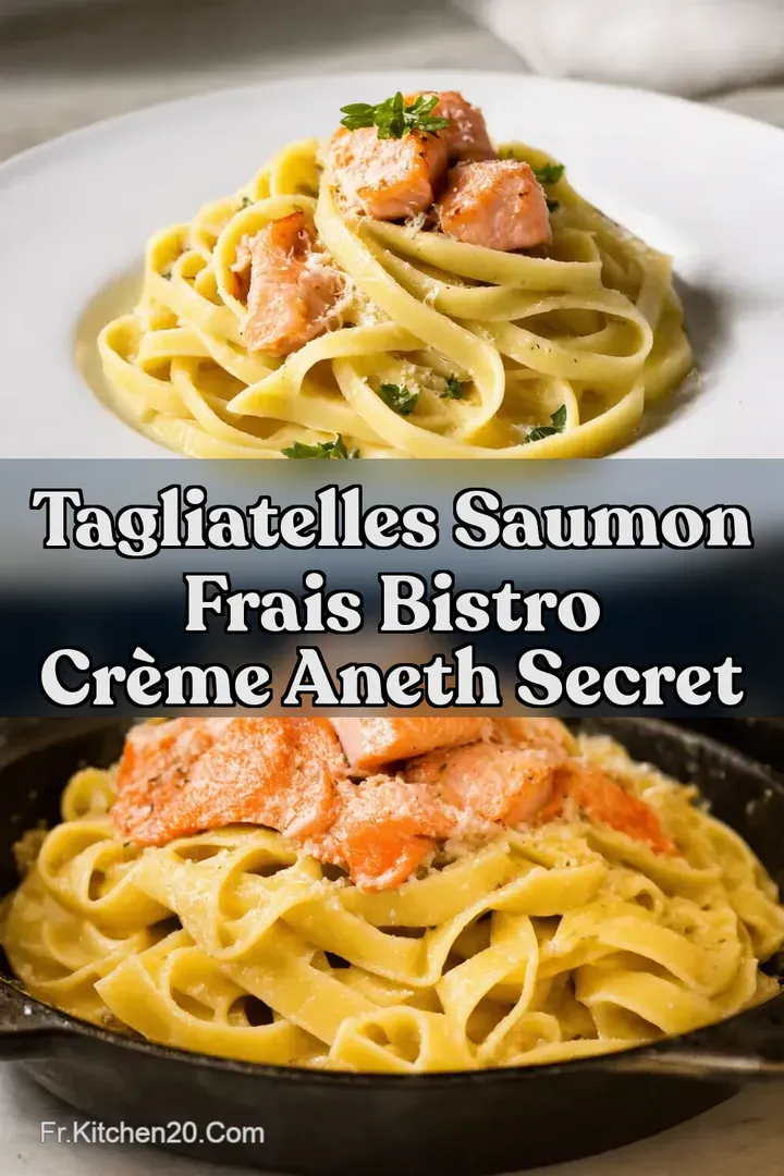 Tagliatelles Saumon Frais Bistro Cr&egrave;me Aneth Secret