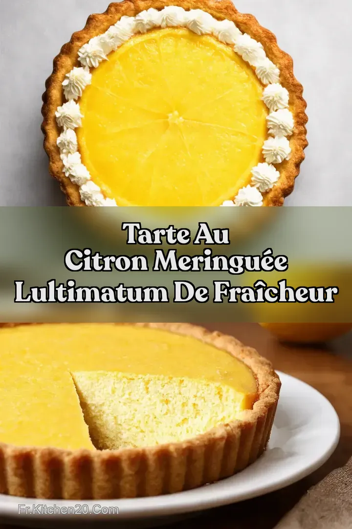 Tarte au Citron Meringu&eacute;e LUltimatum de Fra&icirc;cheur