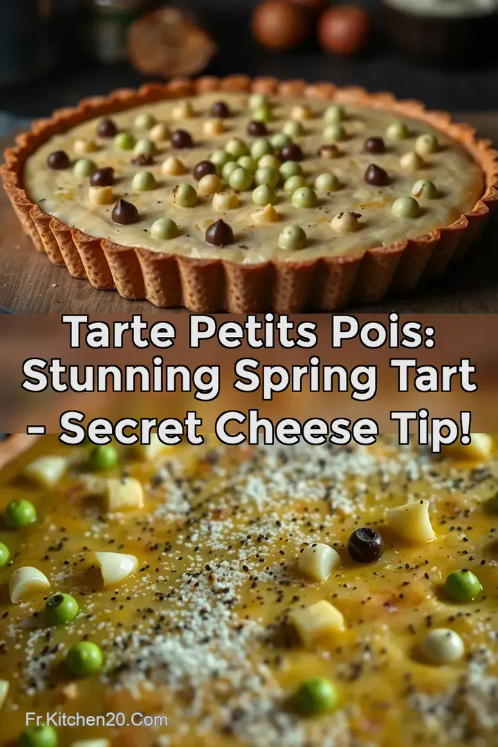 Tarte Petits Pois: Stunning Spring Tart - Secret Cheese Tip!