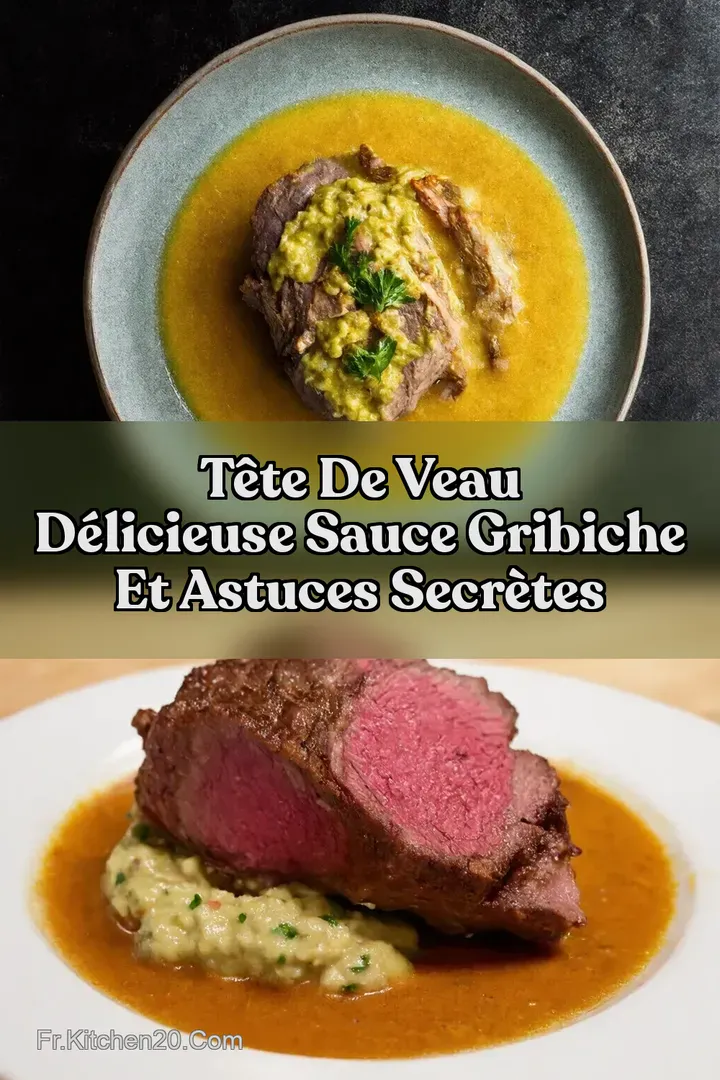 T&ecirc;te de Veau D&eacute;licieuse Sauce Gribiche et Astuces Secr&egrave;tes