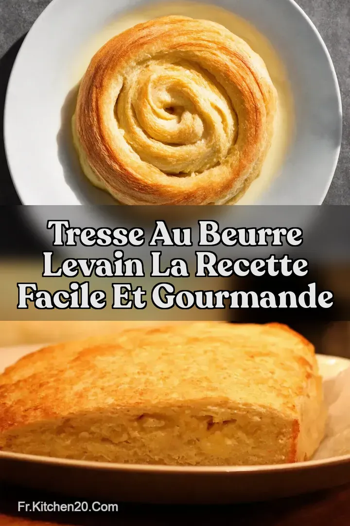 Tresse au Beurre Levain La Recette Facile et Gourmande