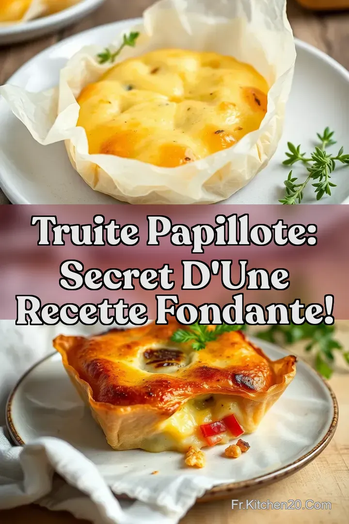 Truite Papillote: Secret d une Recette Fondante!