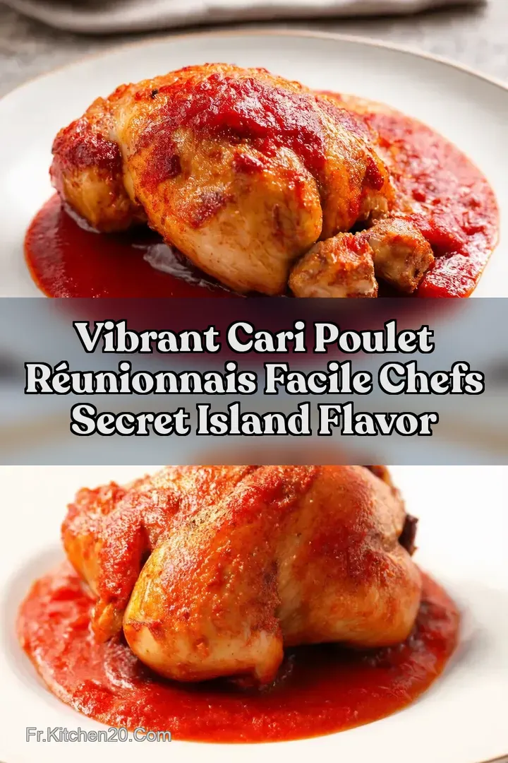 Vibrant Cari Poulet R&eacute;unionnais Facile Chefs Secret Island Flavor