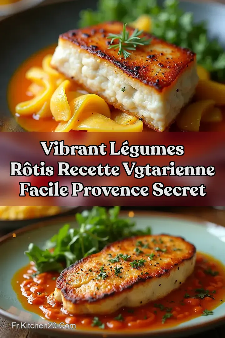 Vibrant L&eacute;gumes R&ocirc;tis Recette Vgtarienne Facile Provence Secret