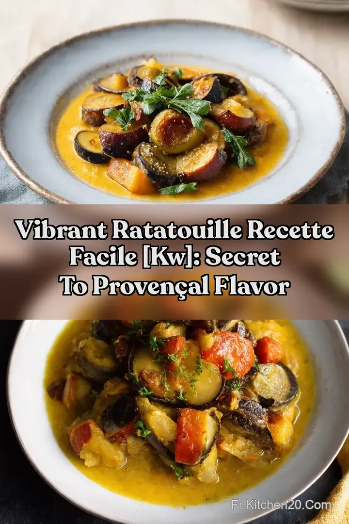 Vibrant Ratatouille Recette Facile [kw]: Secret to Proven&ccedil;al Flavor