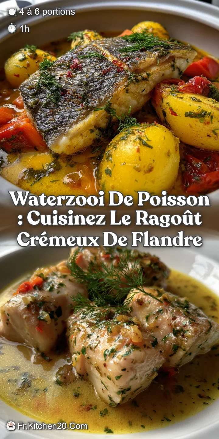 Waterzooi de Poisson : Cuisinez le Rago&ucirc;t Cr&eacute;meux de Flandre