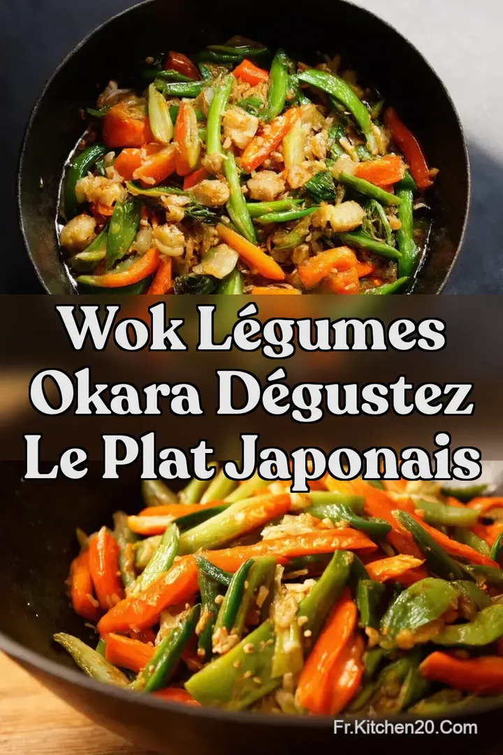 Wok L&eacute;gumes Okara D&eacute;gustez Le Plat Japonais
