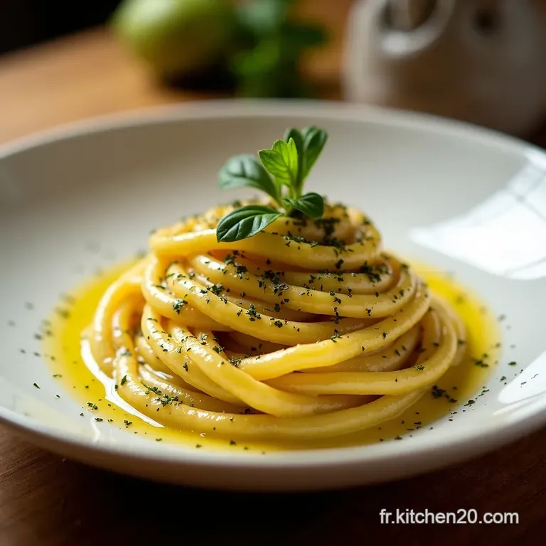 Aglio e Olio Express Les Spaghettis du Chef en 15 Minutes