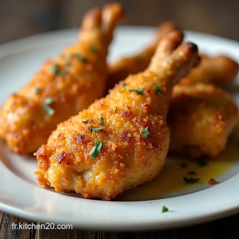 Ailes de Poulet Croustillantes &agrave; lAir Fryer Fa&ccedil;on Bistro